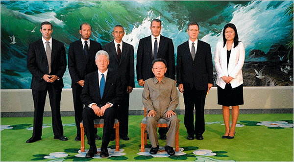Clinton in North Korea